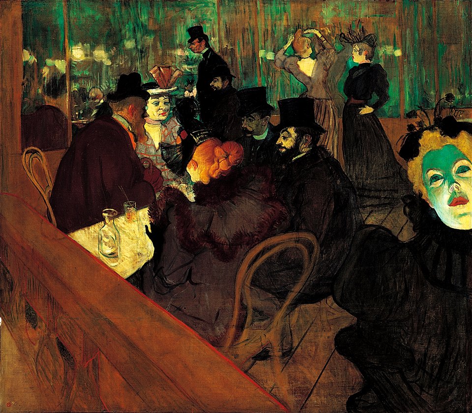 Henri de Toulouse-Lautrec, At the Moulin Rouge