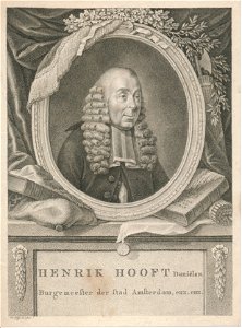 Hendrik Daniëlsz Hooft 1716-1794 Erfgoedcentrum Rozet 300 191 d 2 A-52