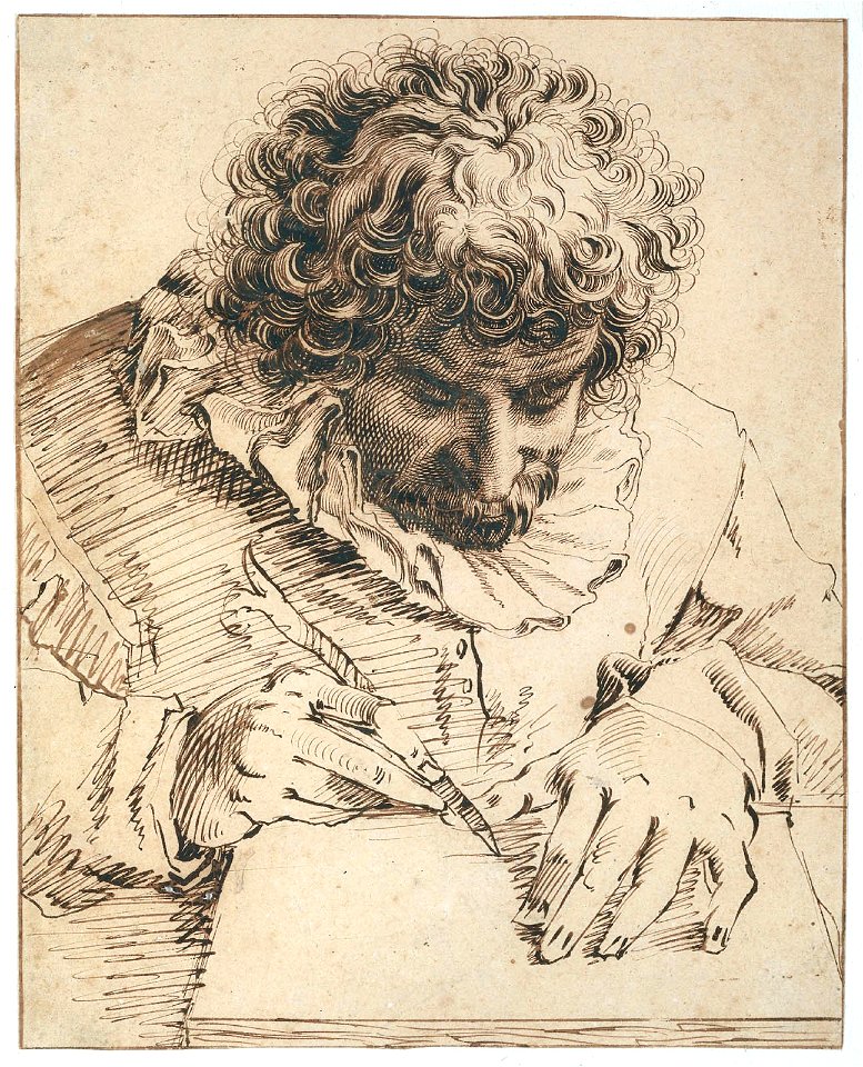 Hendrik Goltzius - Portret van Gillis van Breen