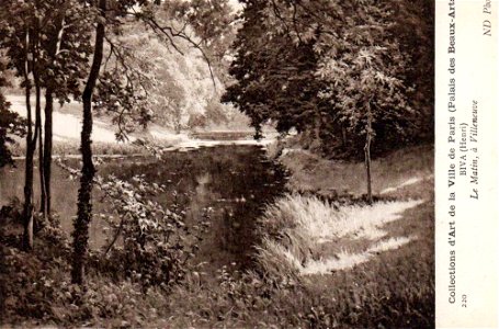 Henri Biva, Le Matin à Villeneuve, Collections d'Arts de la Ville de Paris, Palais des Beaux Arts