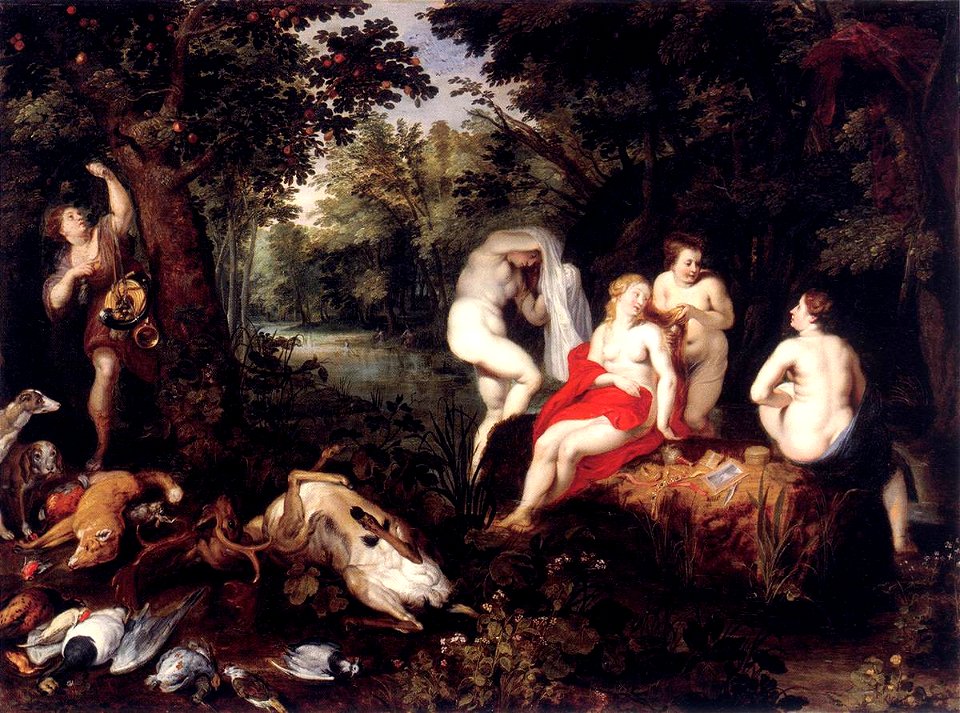 Hendrick van Balen - Diana Resting after the Hunt - WGA01227