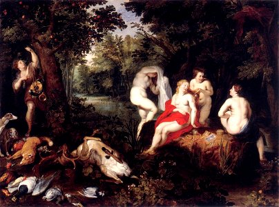 Hendrick van Balen - Diana Resting after the Hunt - WGA01227