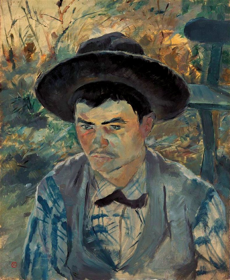 Henri de Toulouse-Lautrec - Der junge Routy auf Schloss Céleyran - 14928-ESK 2 - Bavarian State Painting Collections