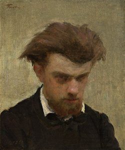 Henri Fanti-Latour selfportrait 1861