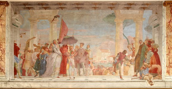 Henri III reçu à la villa Contarini