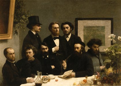 Henri Fantin-Latour - By the Table - Google Art Project
