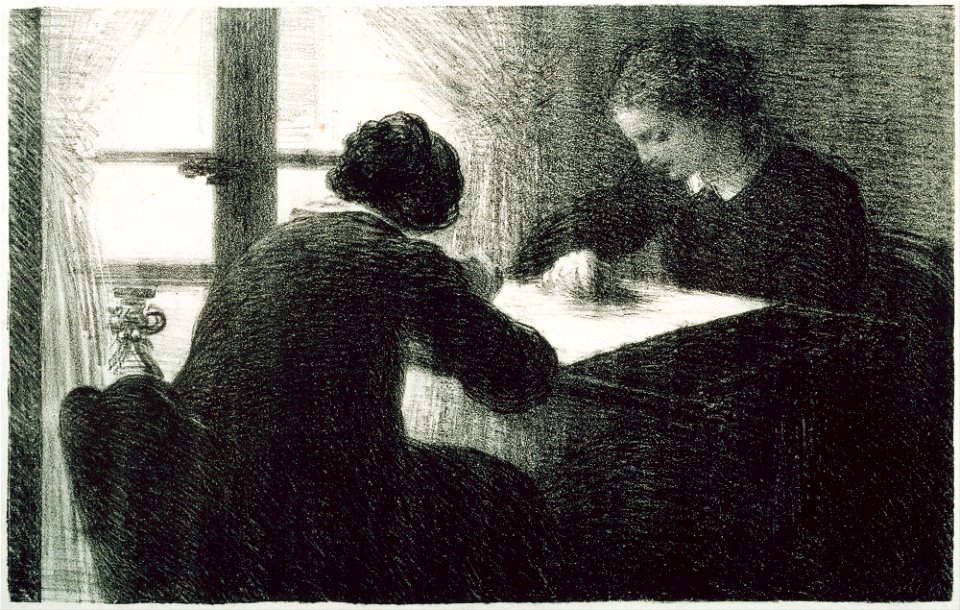 Henri Fantin-Latour - The Embroiderers (Les Brodeuses) - Google Art Project
