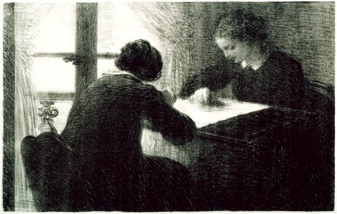 Henri Fantin-Latour - The Embroiderers (Les Brodeuses) - Google Art Project
