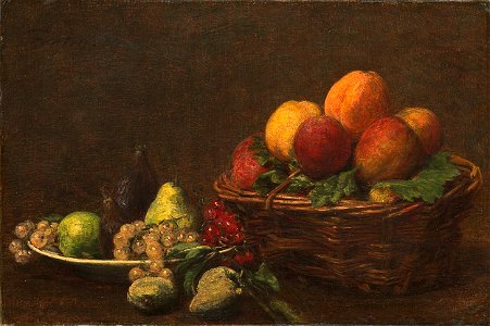 Henri Fantin-Latour - Stilleven met fruit