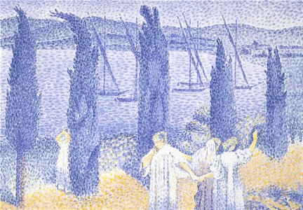 Henri Edmond Cross - The Promenade - Google Art Project