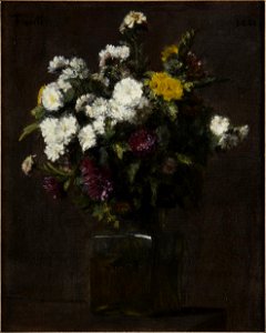 Henri Fantin-Latour - Vase of Flowers - y1986-73 - Princeton University Art Museum