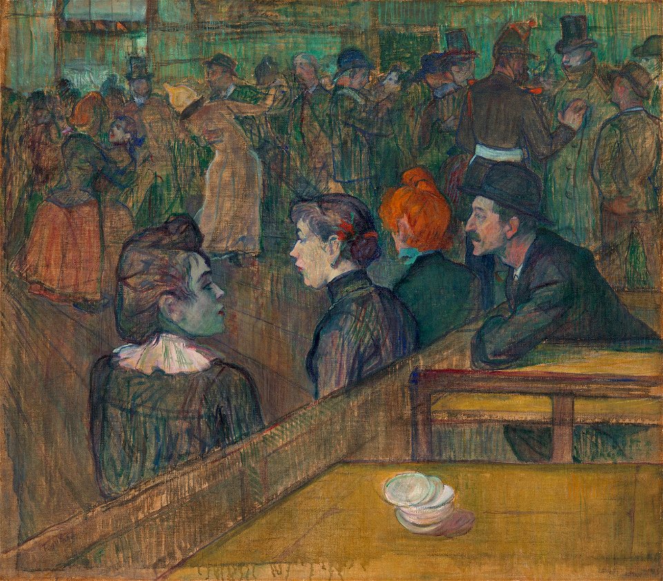 Henri de Toulouse-Lautrec - Moulin de la Galette - 1933.458 - Art Institute of Chicago
