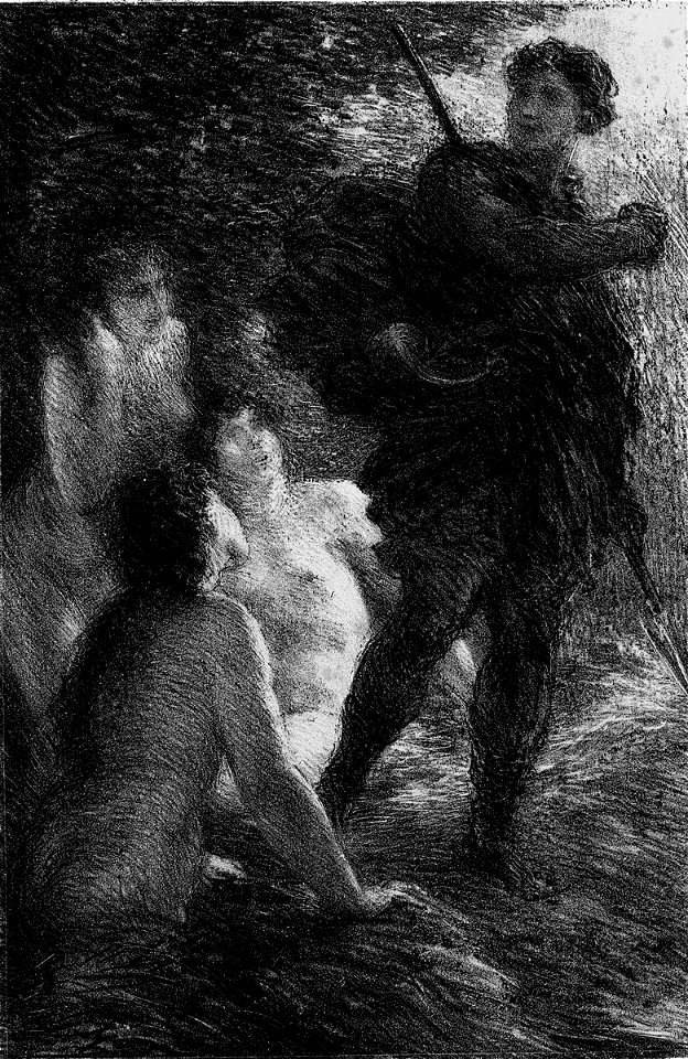 Henri Fantin-Latour Siegfried et filles du rhin