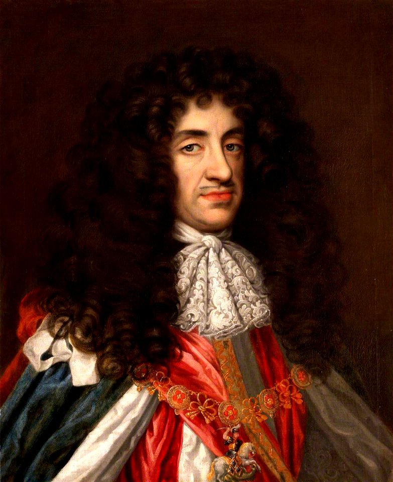 Henri Gascars (1634-1701) (studio of) - Charles II (1630–1685), in Garter Robes - 352344 - National Trust