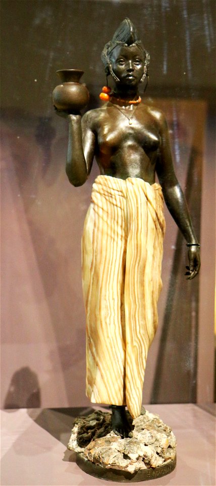 Henri Allouard - Jeune femme Peul