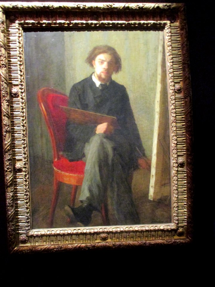 Henri Fantin-Latour Autoportrait 1858