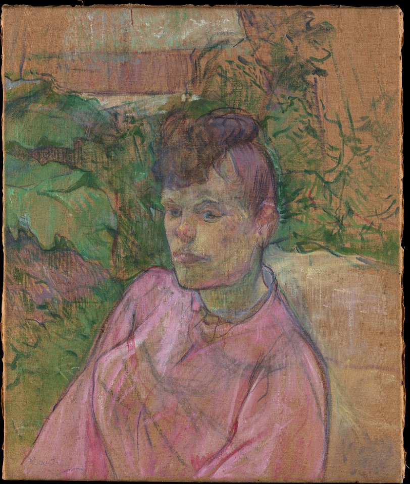 Henri de Toulouse-Lautrec, Woman in the Garden of Monsieur Forest, 1889–91