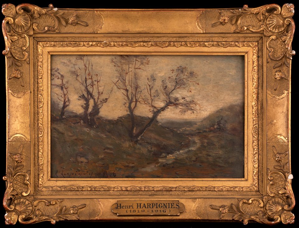 Henri Joseph Harpignies - Le ruisseau - PPP2206 - Musée des Beaux-Arts de la ville de Paris