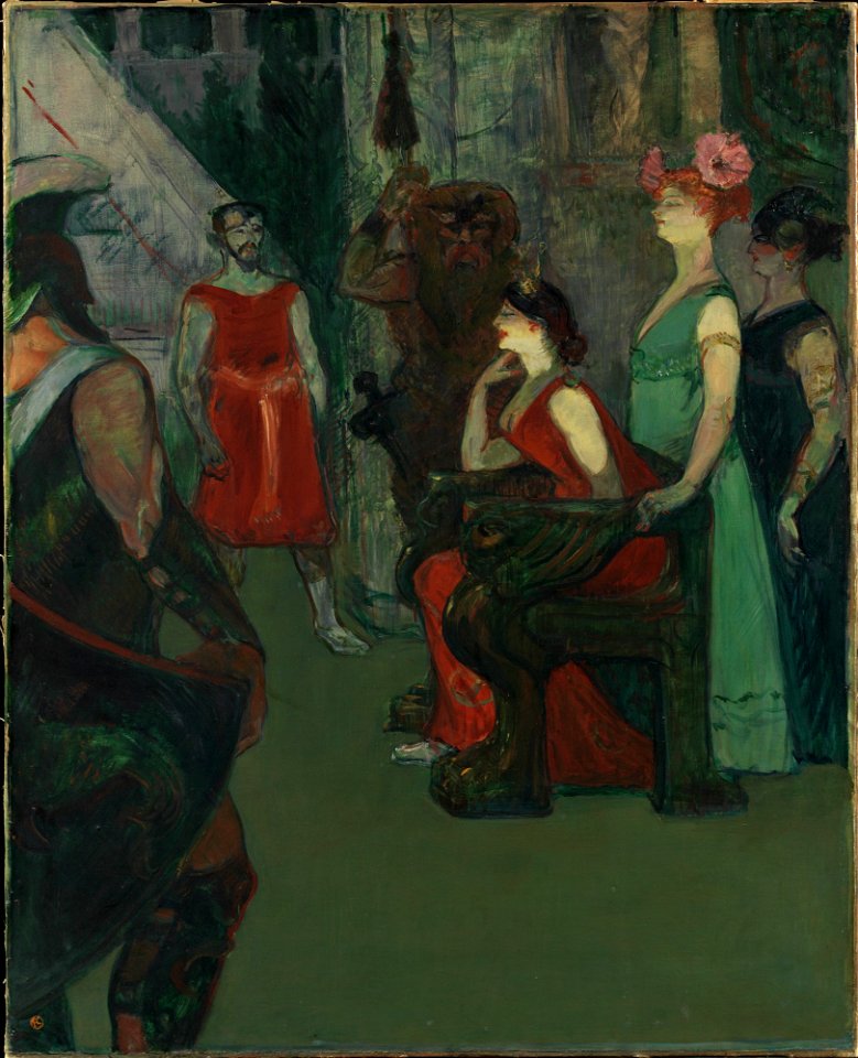 Henri de Toulouse-Lautrec - Messalina - L.1988.62.12 - Henry and Rose Pearlman collection