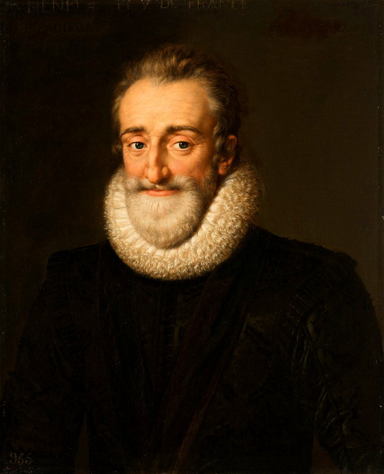 Henri IV by F. Pourbus the Younger (Royal Collection)