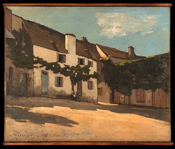 Henri Joseph Harpignies - Maison à Herisson - PPP613 - Musée des Beaux-Arts de la ville de Paris