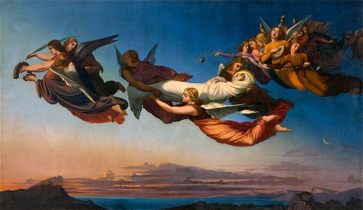 Henri Lehmann - St Catherine of Alexandria - WGA12636