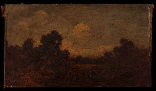 Henri Joseph Harpignies - Sous bois - PPP4860 - Musée des Beaux-Arts de la ville de Paris