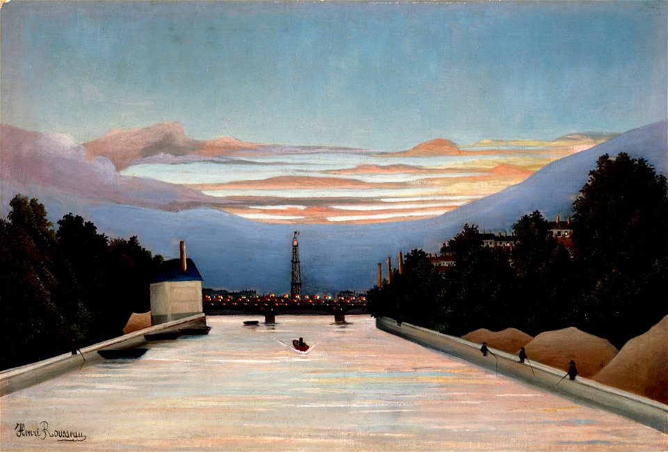 Henri Rousseau - The Eiffel Tower - 98.299 - Museum of Fine Arts