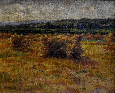Henri Loubat - Meule de foin 02