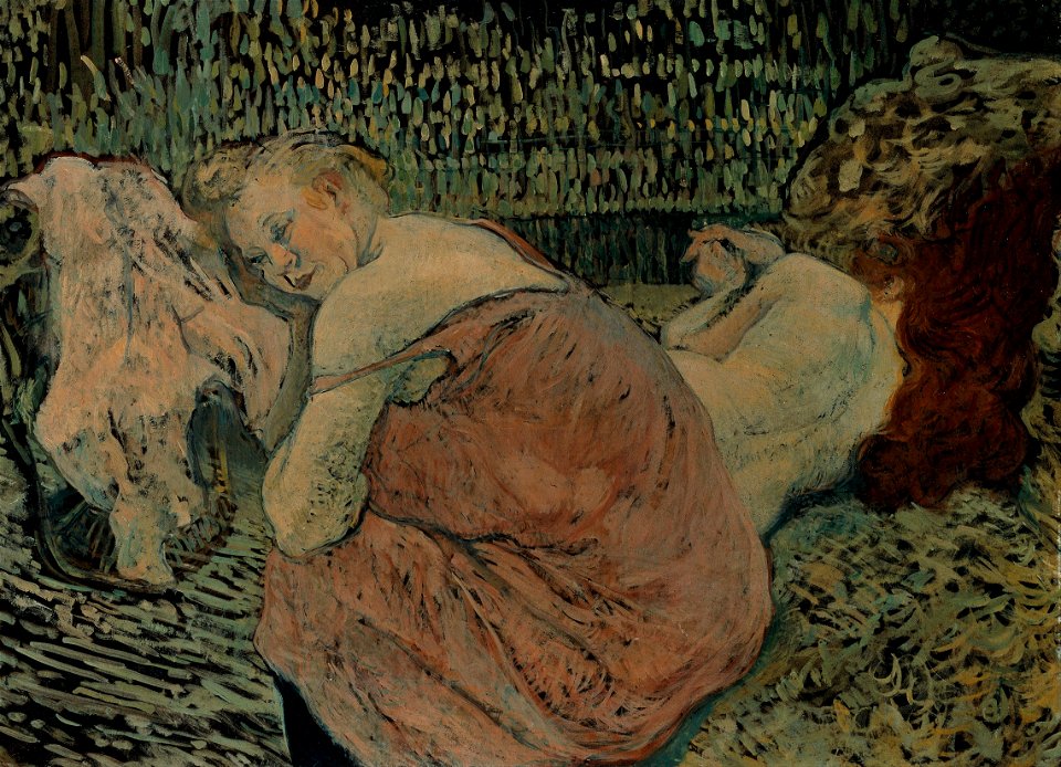 Henri R. de Toulouse-Lautrec - Two Friends - Google Art Project