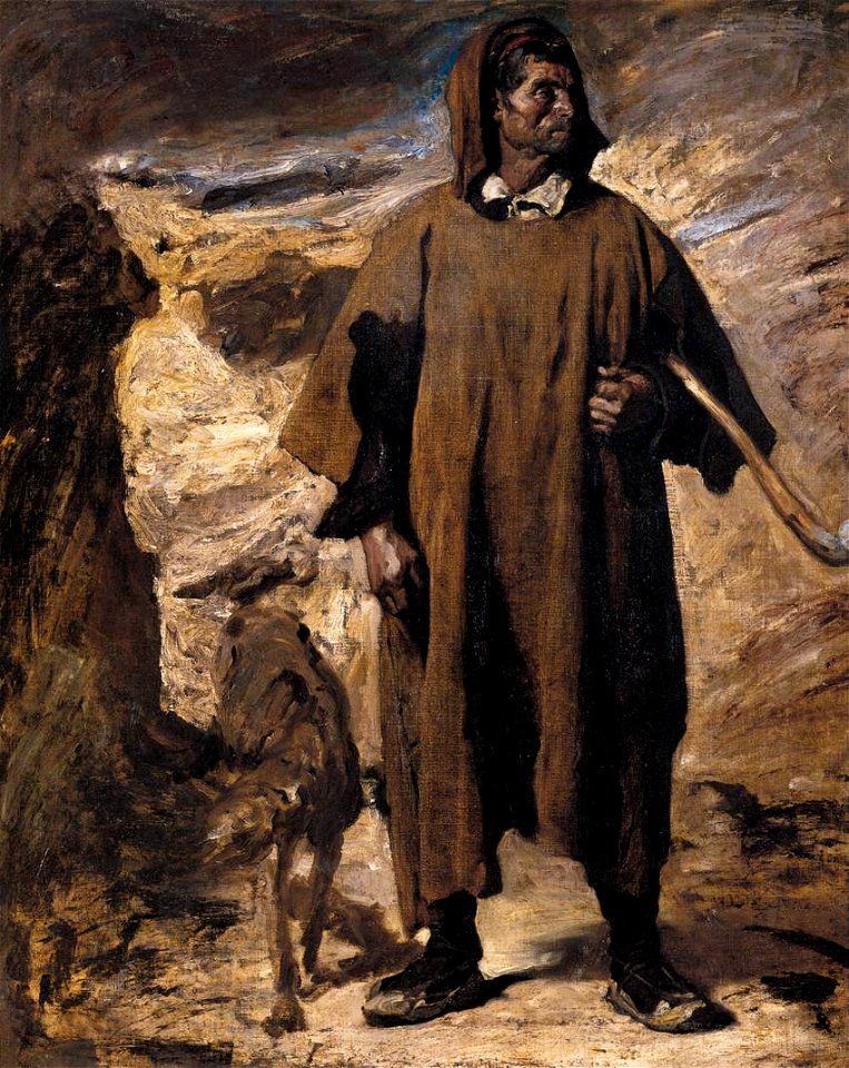 Henri Regnault - Castilian Mountain Shepherd - WGA19033