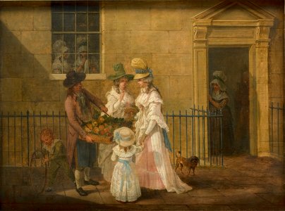Hendrik Willem Schweickhardt The Greengrocer