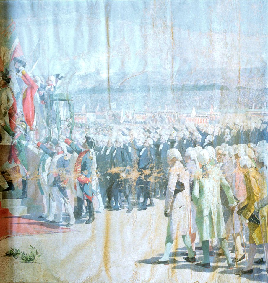 Henri Martin - La Fête de la Fédération au Champ de Mars le 14 juillet 1790 - Musée des Augustins - 2004 1 165 (3)
