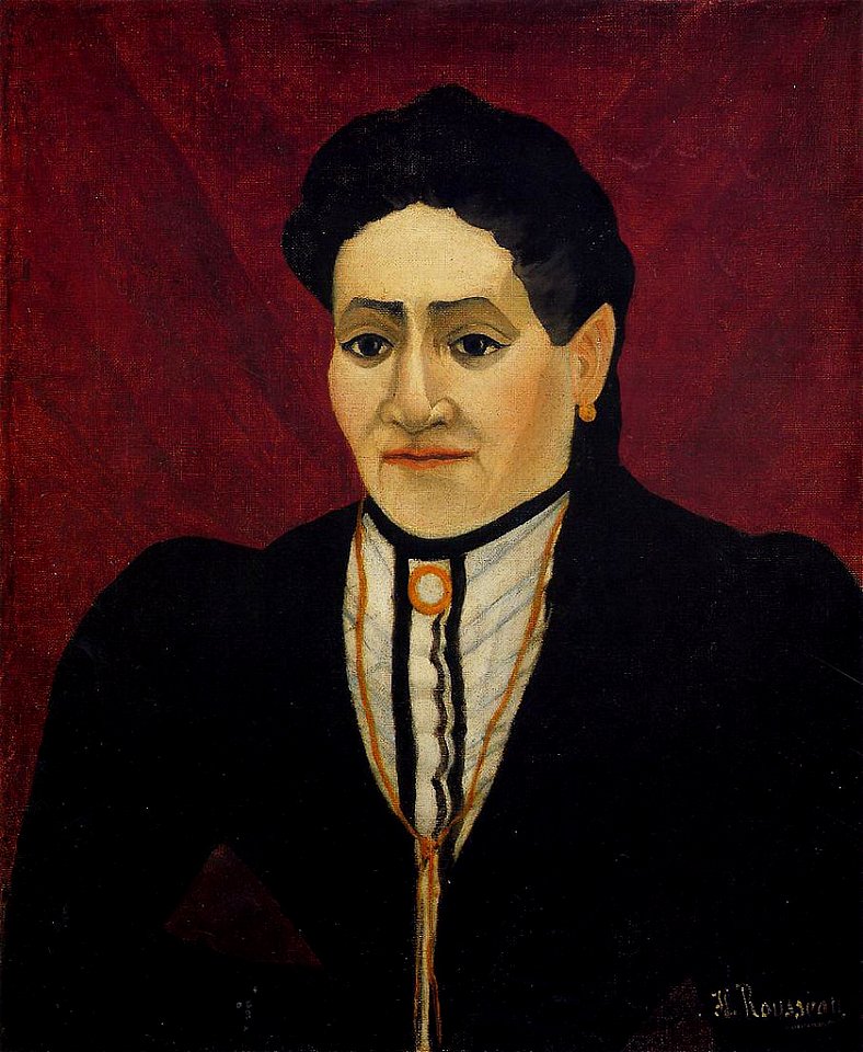 Henri Rousseau - Portrait de femme (V 190b)