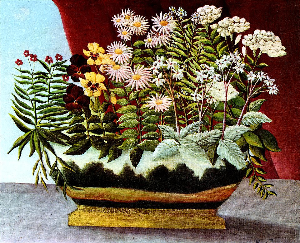 Henri Rousseau - Fleurs de poète