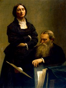 Henri Fantin-Latour - Retrato de M. e Mme Edwards, 1875
