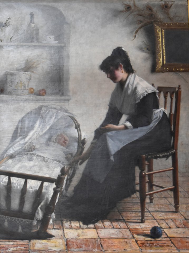 Henri Bouchet-Doumenq - Jeune mère Artésienne