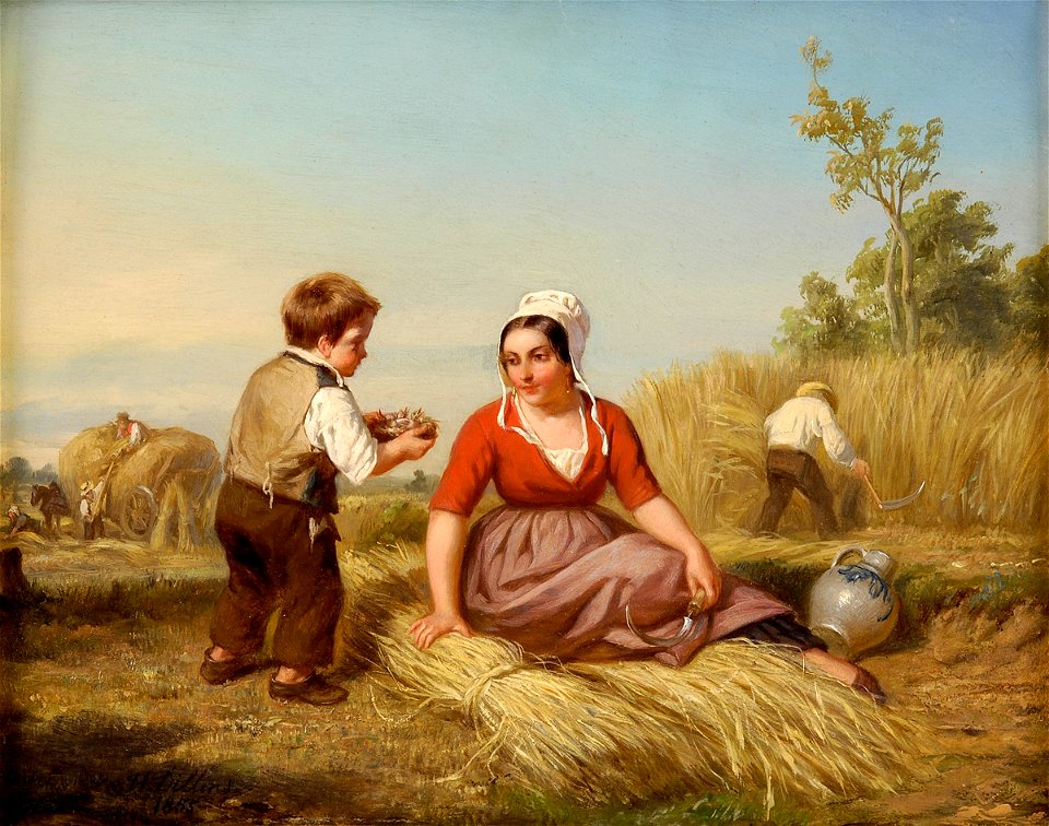 Henri Joseph Dillens Das Vogelnest
