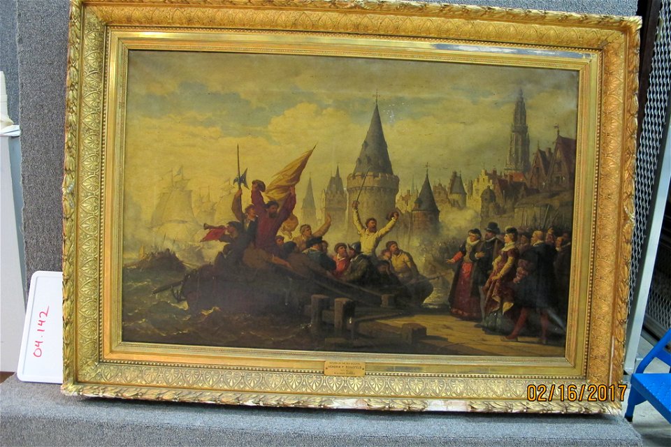 Hendrik Frans Schaefels - Return of the Sea Beggars - 04.142 - Rhode Island School of Design Museum