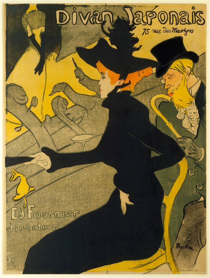 Henri de Toulouse-Lautrec, Divan Japonais - The Metropolitan Museum of Art