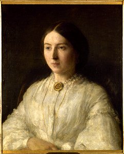 Henri Ignace Jean Théodore Fantin-Latour - Portrait de Mme Edwin Edwards - PPP379 - Musée des Beaux-Arts de la ville de Paris