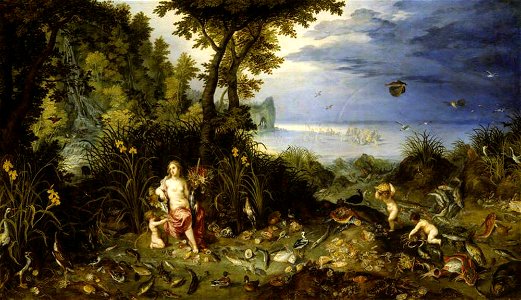 Hendrik van Balen I (1575-1632) - The Four Elements, Water - 1257085 - National Trust