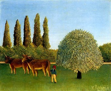 Henri Rousseau - Meadowland
