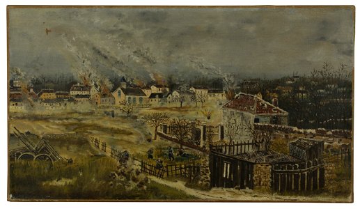 Henri Rousseau - Bataille de Champigny - Episode de la guerre de 1870