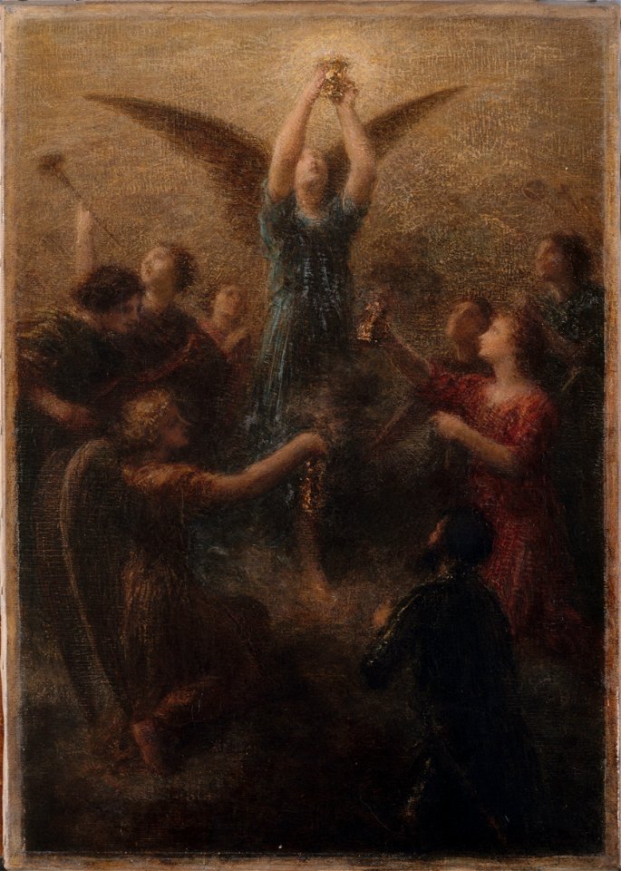 Henri Ignace Jean Théodore Fantin-Latour - Le Graal. Prélude de Lohengrin - PPP959 - Musée des Beaux-Arts de la ville de Paris