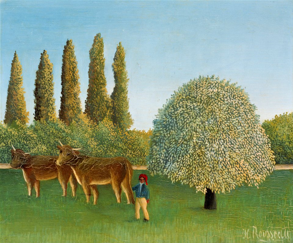 Henri Rousseau - Meadowland - Google Art Project
