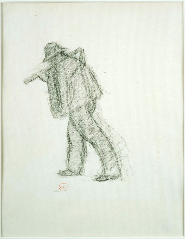 Henri Edmund Cross - Peasant with Scythe - Google Art Project