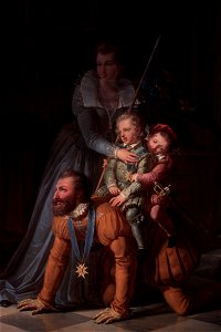 Henri IV et ses enfants, détail