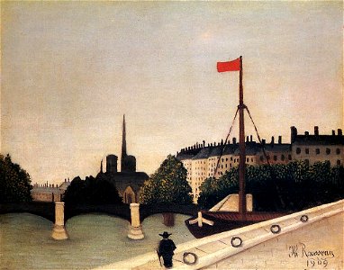 Henri Rousseau Notre Dame