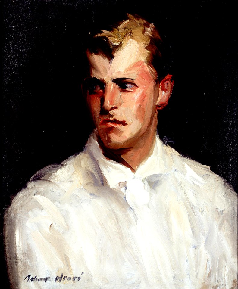 Portrait of Carl Sprinchorn by Robert Henri